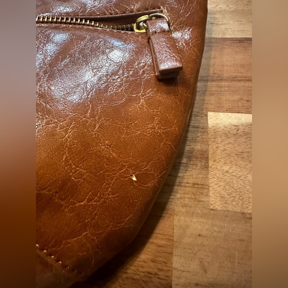 Anthropologie Ada Convertible Bag| Cognac Color - Picture 6 of 7